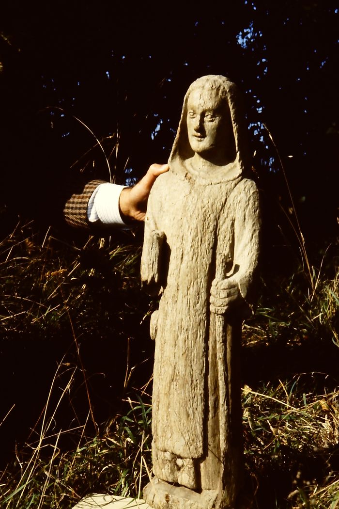 statue : Saint moine