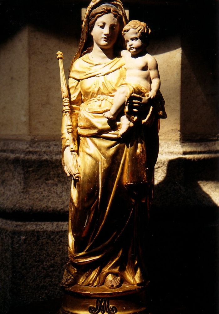 Statue (statuette) : Vierge à l'Enfant