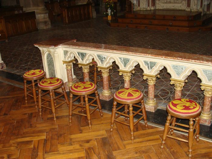 clôture d'autel (table de communion) - © Ministère de la Culture (France), Conservation des antiquités et objets d'art de Loire-Atlantique, tous droits réservés