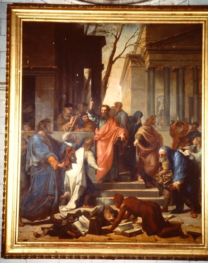 tableau : La prédication de saint Paul à Ephèse