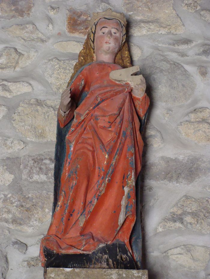 statue : Sainte Marguerite