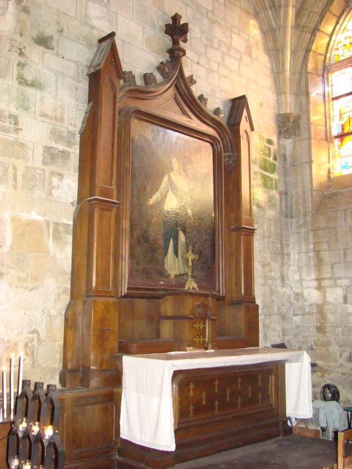 autel et retable de Sainte-Marguerite-d'Antioche avec sa toile