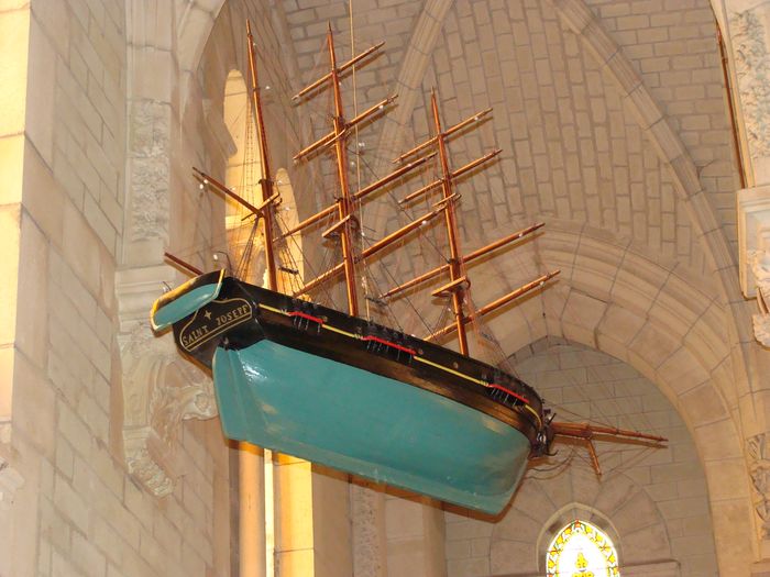 ex-voto (maquette de bateau) dit le Saint-Joseph