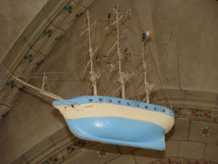 ex-voto (maquette de bateau) dit le Notre-Dame-de-Bonne-Garde