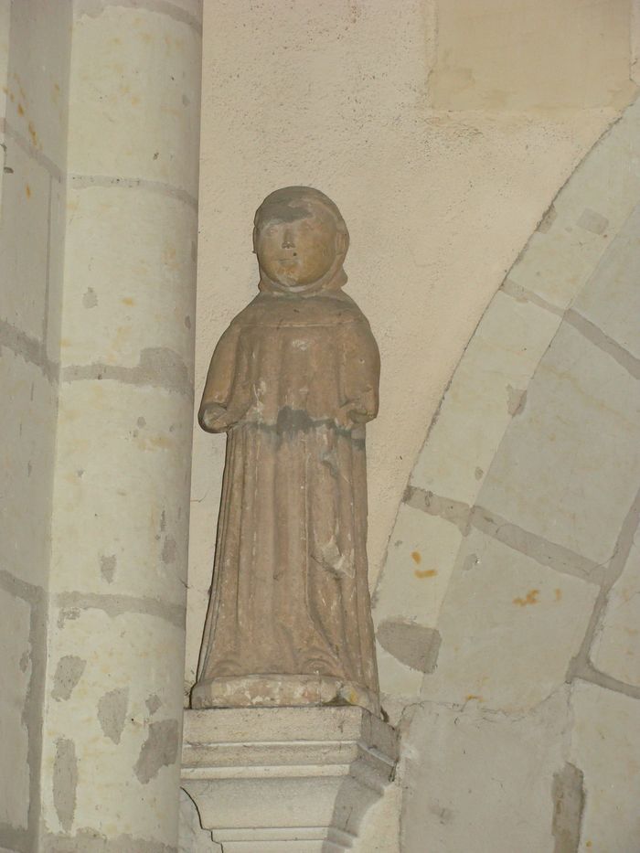 statue : Moine