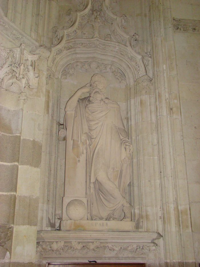 Deux statues : Saint Pierre, Saint Paul