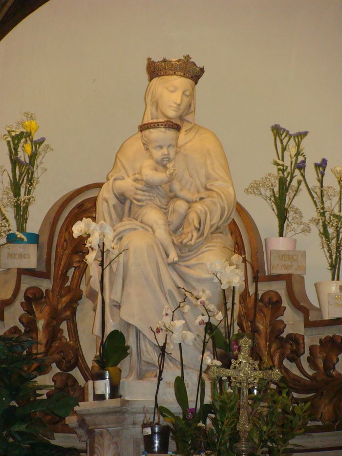 statue : Vierge à l'Enfant dite Notre-Dame de Bon Secours