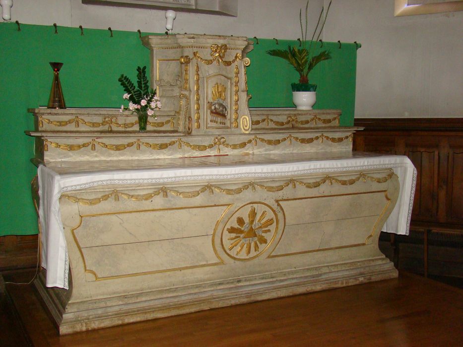 maître-autel, gradins, tabernacle (maître-autel)