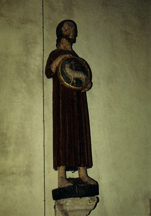 statue : saint Jean-Baptiste - © Ministère de la Culture (France), Conservation des antiquités et des objets de loire-Atlantique – Tous droits réservés 