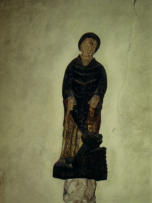 statue : saint Pol de Léon - © Ministère de la Culture (France), Conservation des antiquités et des objets de loire-Atlantique – Tous droits réservés 