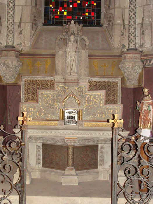 autel, tabernacle, statue : saint Félix