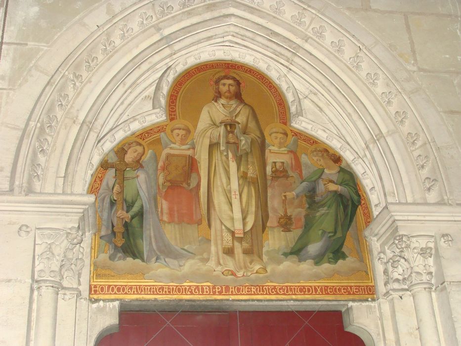 peinture monumentale : Christ prêtre (le)