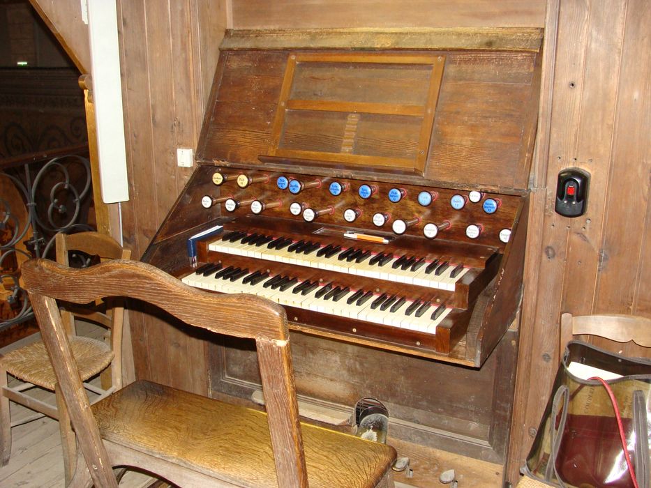 orgue de tribune : partie instrumentale de l’orgue