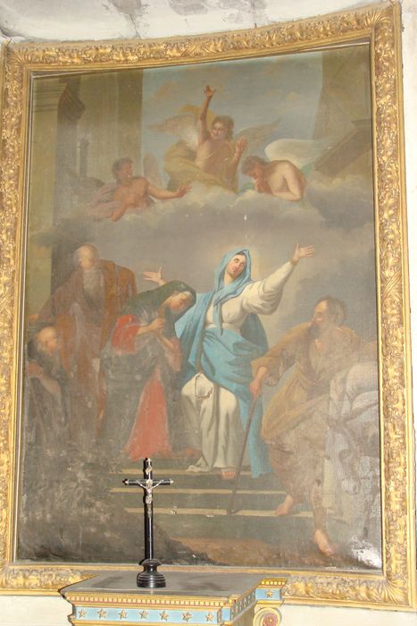 Tableau : l'Ascension de la Vierge