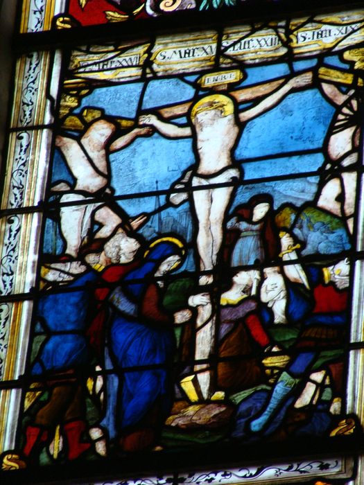 verrière : Scènes de la vie du Christ, détail