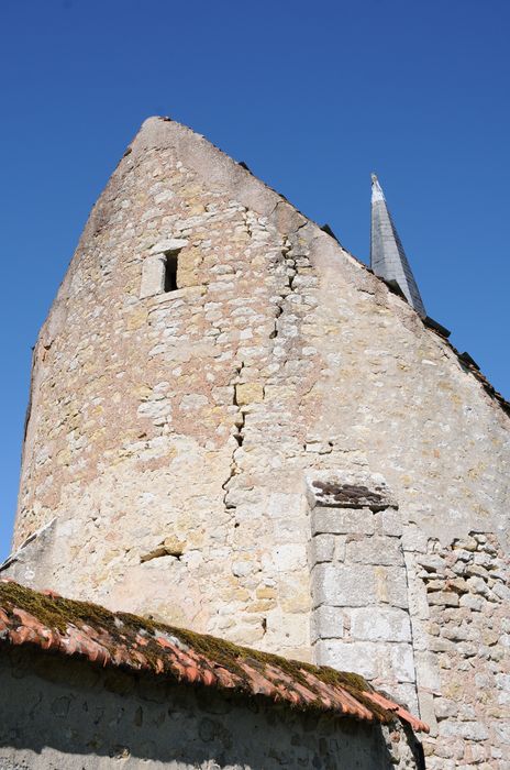 Eglise Saint-Martin-le-Seul : Chevet, vue partielle