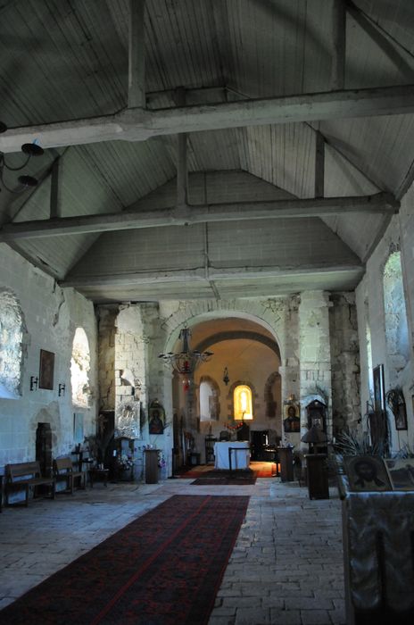 Eglise Saint-Martin-le-Seul : Nef, vue générale