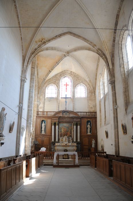 Eglise Saint-Etienne : Nef, vue générale