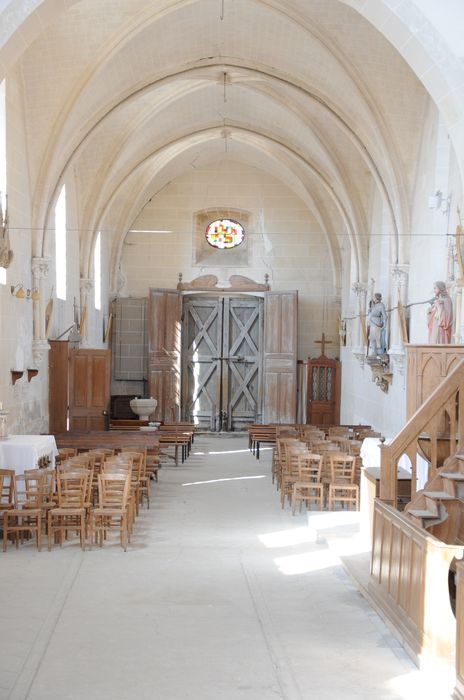 Eglise Saint-Etienne : Nef, vue générale