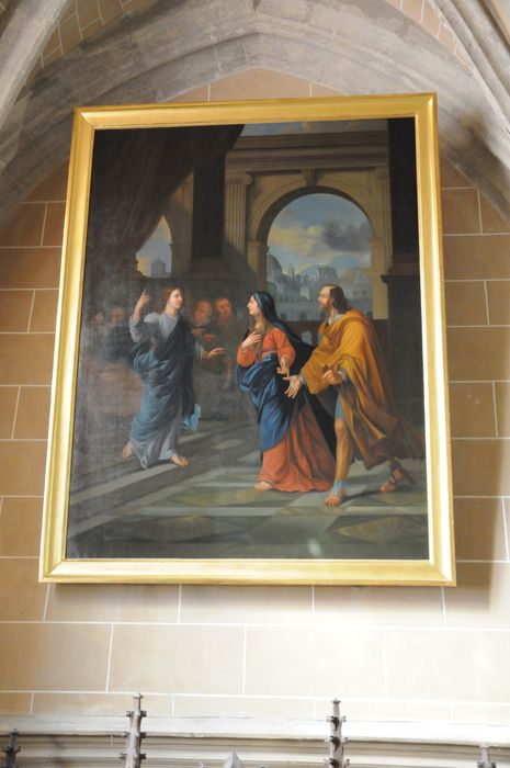 Tableau : Le Christ au Temple