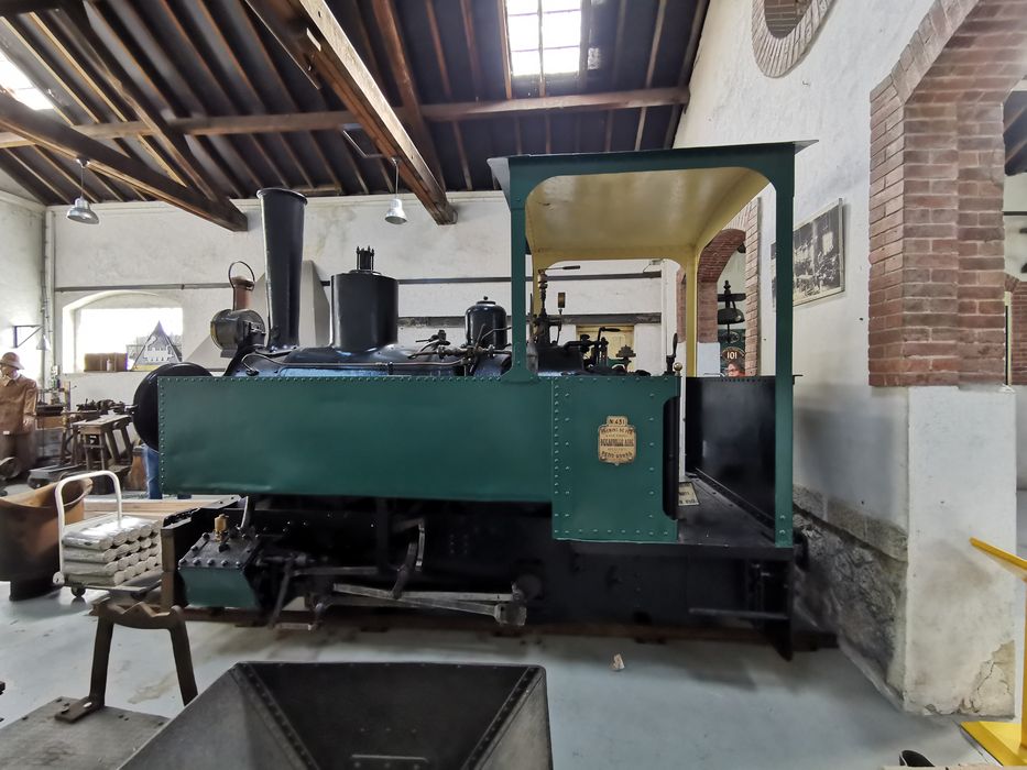 locomotive à vapeur : locomotive-tender Decauville, type 3, à voie inférieure à 1 mètre, 020 T 431, MTP6 - © Ministère de la Culture (France), Conservation des antiquités et des objets d’art du Loiret – Tous droits réservés