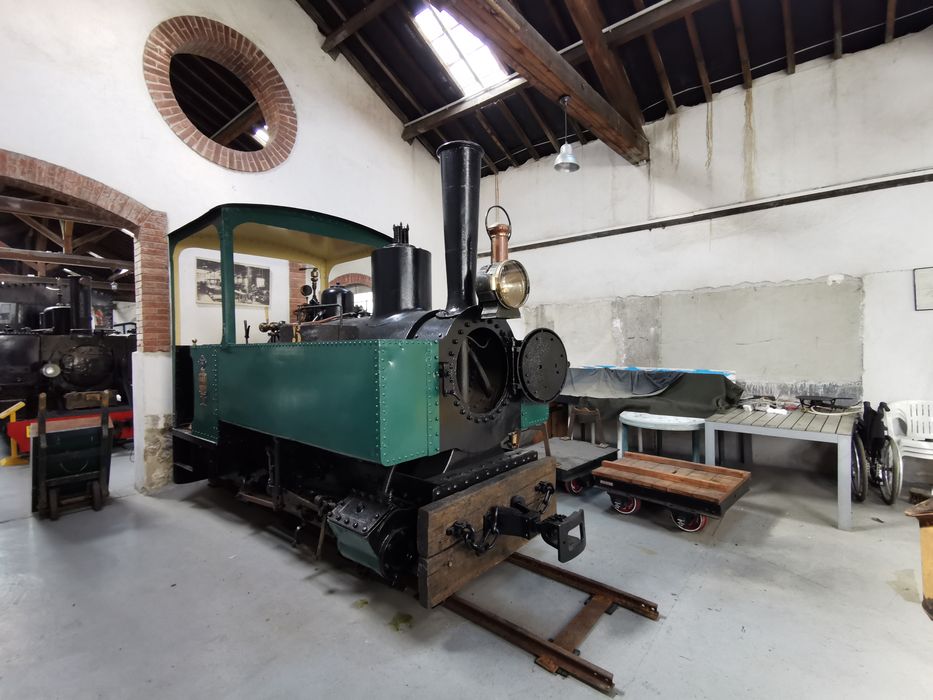 locomotive à vapeur : locomotive-tender Decauville, type 3, à voie inférieure à 1 mètre, 020 T 431, MTP6 - © Ministère de la Culture (France), Conservation des antiquités et des objets d’art du Loiret – Tous droits réservés 