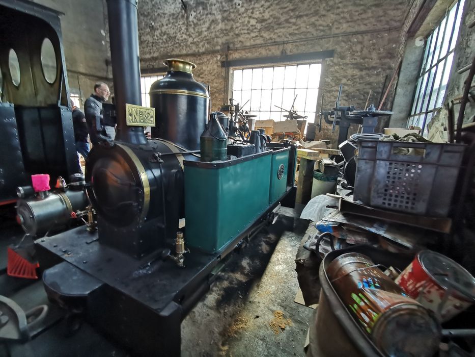 locomotive à vapeur : locomotive-tender Schneider, à voie inférieure à 1 mètre, 020 T 1347, MTP 2 - © Ministère de la Culture (France), Conservation des antiquités et des objets d’art du Loiret – Tous droits réservés 