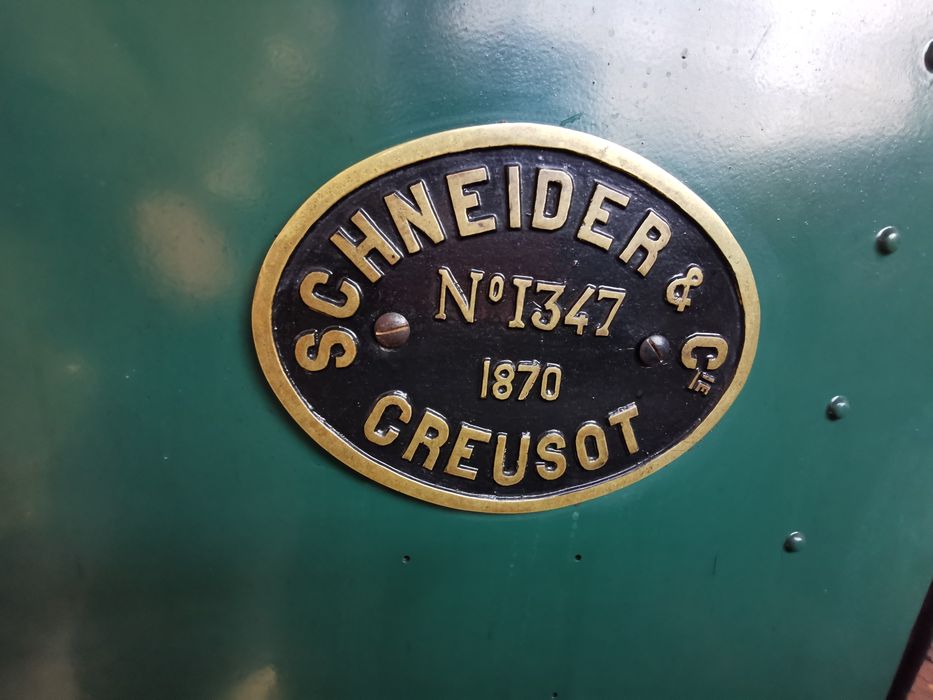 locomotive à vapeur : locomotive-tender Schneider, à voie inférieure à 1 mètre, 020 T 1347, MTP 2, détail - © Ministère de la Culture (France), Conservation des antiquités et des objets d’art du Loiret – Tous droits réservés 