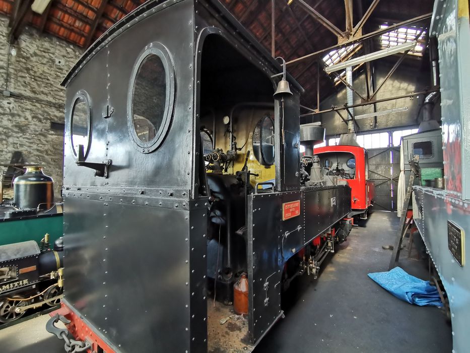 locomotive à vapeur : locomotive-tender Henschel, type DFB à voie inférieure à 1mètre, 040 T 2836 (?), MTP 4, détail - © Ministère de la Culture (France), Conservation des antiquités et des objets d’art du Loiret – Tous droits réservés 