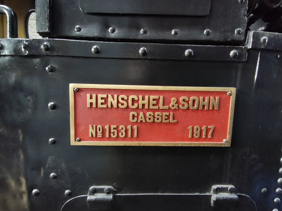 locomotive à vapeur : locomotive-tender Henschel, type DFB à voie inférieure à 1mètre, 040 T 2836 (?), MTP 4, détail - © Ministère de la Culture (France), Conservation des antiquités et des objets d’art du Loiret – Tous droits réservés 