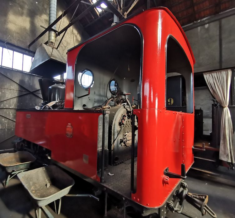 locomotive à vapeur : locomotive-tender Decauville, dite La Martroy, à voie inférieure à 1 mètre, 031 T 360, MTP 10 - © Ministère de la Culture (France), Conservation des antiquités et des objets d’art du Loiret – Tous droits réservés 
