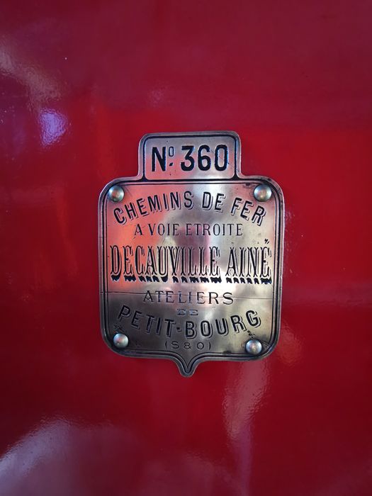locomotive à vapeur : locomotive-tender Decauville, dite La Martroy, à voie inférieure à 1 mètre, 031 T 360, MTP 10, détail - © Ministère de la Culture (France), Conservation des antiquités et des objets d’art du Loiret – Tous droits réservés 