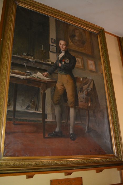 tableau : Portrait en pied de Bernard-Germain-Etienne de Laville-sur-Illon, comte de Lacépède - © Ministère de la Culture (France), Conservation des antiquités et des objets d’art du Lot-et-Garonne – Tous droits réservés