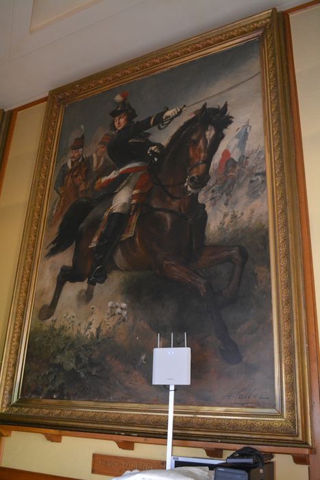 tableau : Portrait en pied de Général Cyrus-Marie-Alexandre de Timbrune-Valence - © Ministère de la Culture (France), Conservation des antiquités et des objets d’art du Lot-et-Garonne – Tous droits réservés