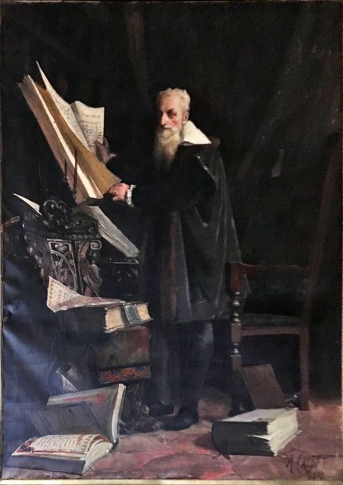 tableau : Portrait en pied de Joseph Scalinger - © Ministère de la Culture (France), Conservation des antiquités et des objets d’art du Lot-et-Garonne – Tous droits réservés 