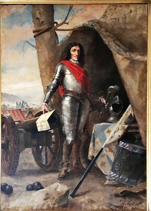 tableau : Portrait en pied de Godefroy, comte d'Estrades - © Ministère de la Culture (France), Conservation des antiquités et des objets d’art du Lot-et-Garonne – Tous droits réservés 