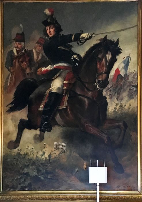 tableau : Portrait en pied de Général Cyrus-Marie-Alexandre de Timbrune-Valence - © Ministère de la Culture (France), Conservation des antiquités et des objets d’art du Lot-et-Garonne – Tous droits réservés 