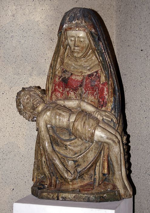 groupe sculpté : Vierge de Pitié