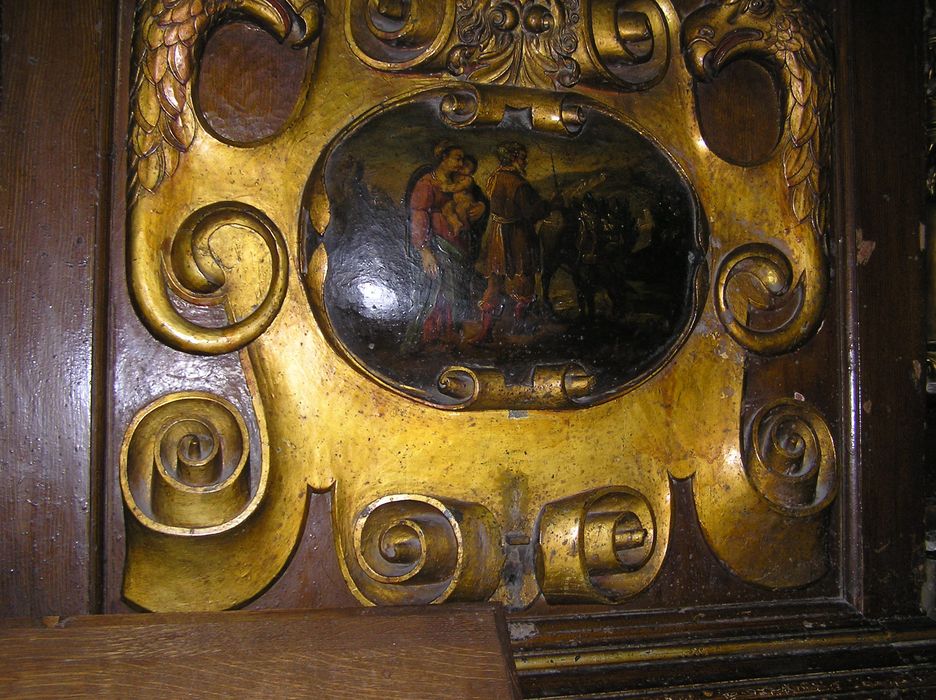 retable du maître-autel, détail
