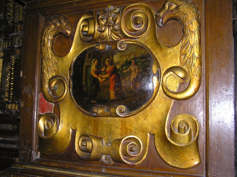 retable du maître-autel, détail