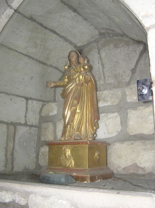statue : Vierge à l'Enfant - © Ministère de la Culture (France), Conservation des antiquités et des objets d’art du Lot-et-Garonne – Tous droits réservés