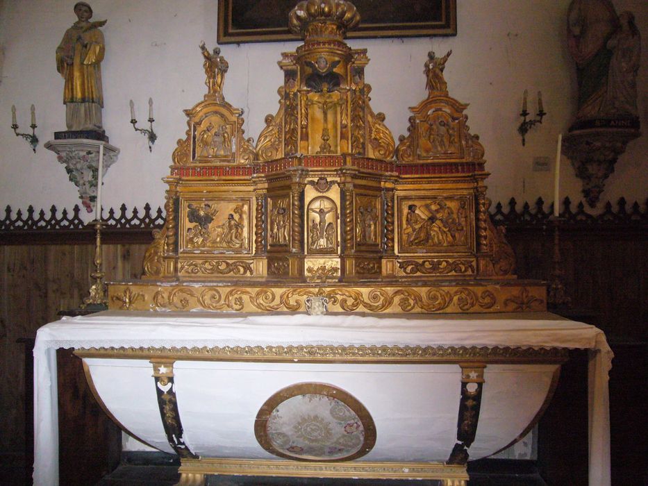 tabernacle - © Ministère de la Culture (France), Conservation des antiquités et des objets d’art du Lot-et-Garonne – Tous droits réservés 