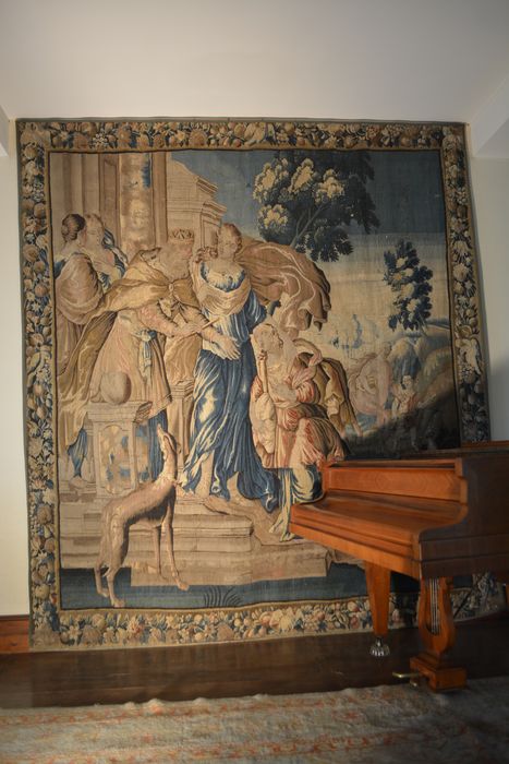 tenture d’Aubusson Scènes de l’histoire d’Achille : Éducation d'Achille (l’)