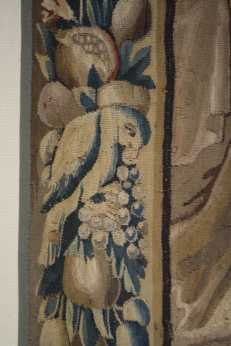 tenture d’Aubusson Scènes de l’histoire d’Achille : Éducation d'Achille (l’), détail