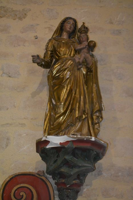statue : Vierge à l'Enfant