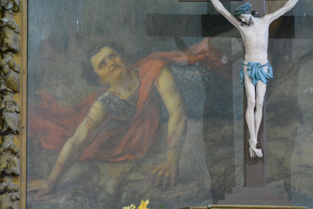 tableau : Saint Hippolyte, détail