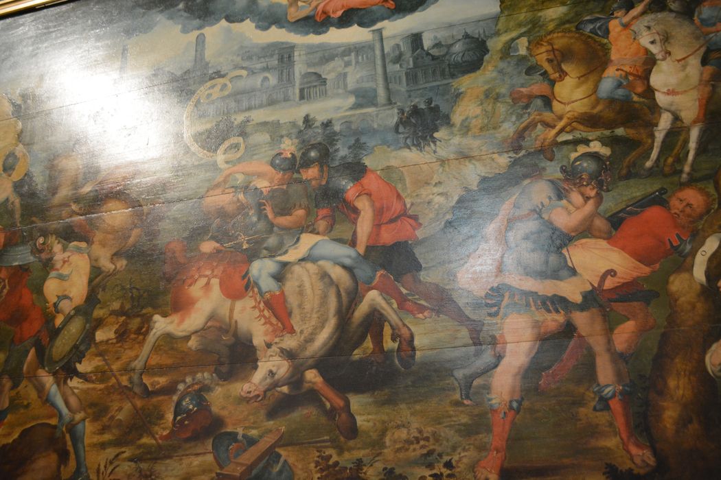 tableau : Conversion de saint Paul, vue partielle