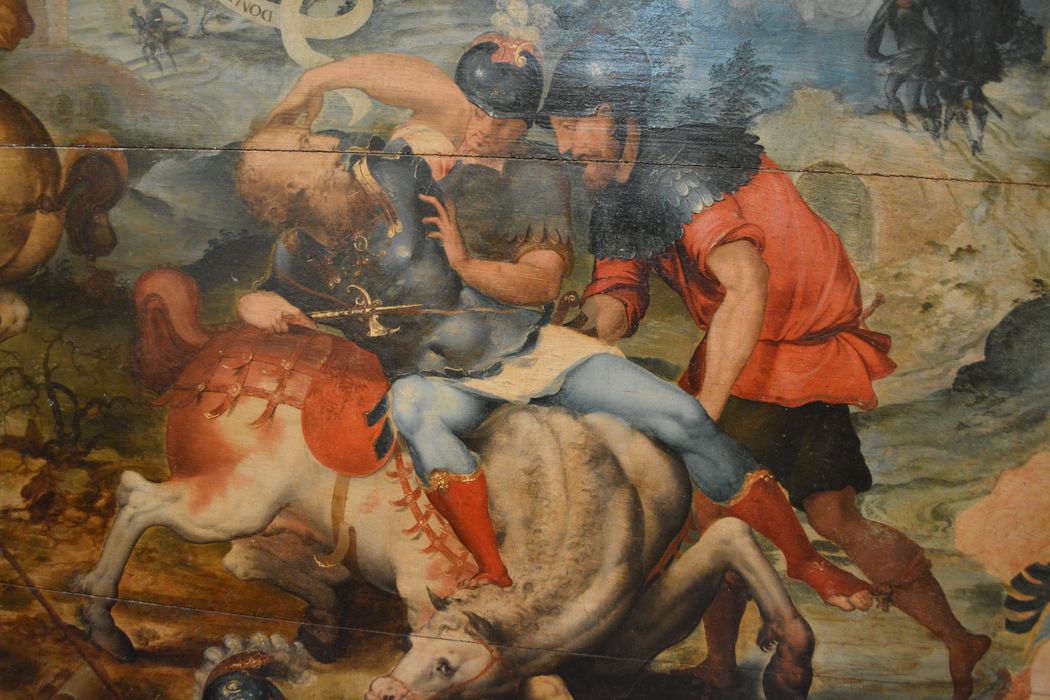 tableau : Conversion de saint Paul, détail