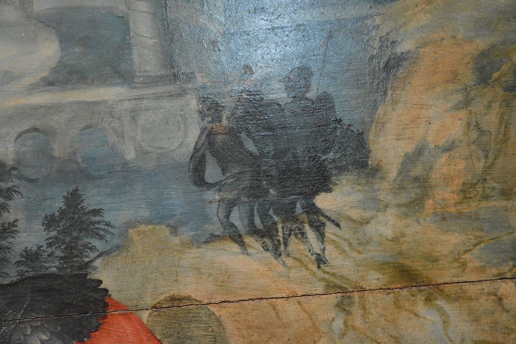 tableau : Conversion de saint Paul, détail
