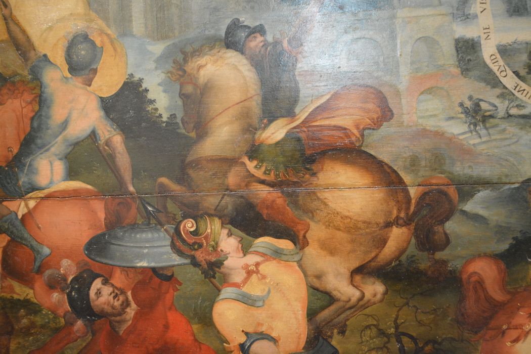 tableau : Conversion de saint Paul, détail